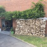 Rangement de bois de chauffage